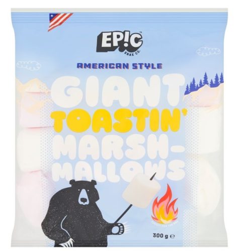 Epic Giant pillecukor fehér-rózsaszín 300g