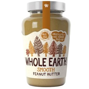   Whole Earth Smooth Mogyoróvaj hozzáadott cukor nélkül 340g