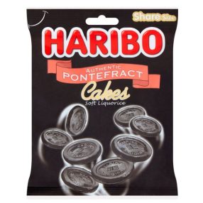 Haribo Pontefract Cakes Medvecukor 160g