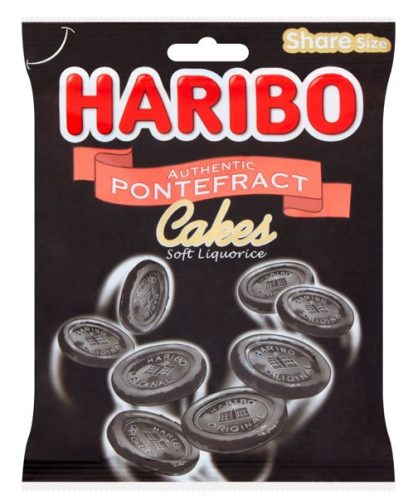 Haribo Pontefract Cakes Medvecukor 160g