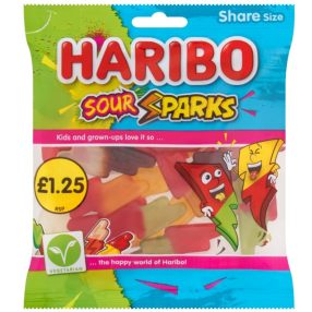 Haribo Sour Sparks 140g