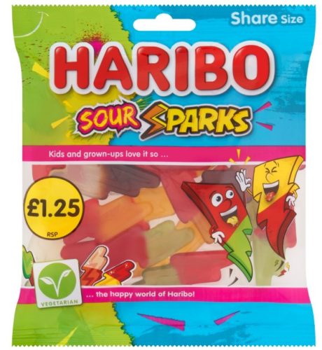 Haribo Sour Sparks 140g