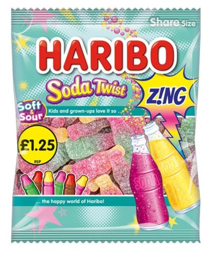 Haribo Soda Twist 140g