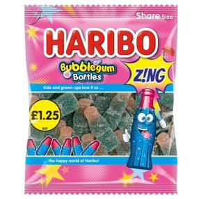 Haribo Bubblegum Bottles 140g