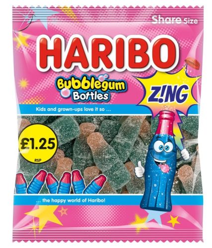 Haribo Bubblegum Bottles 140g