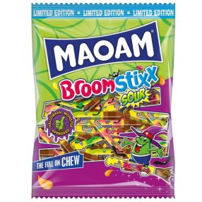 Maoam Broomstix Sour 350g