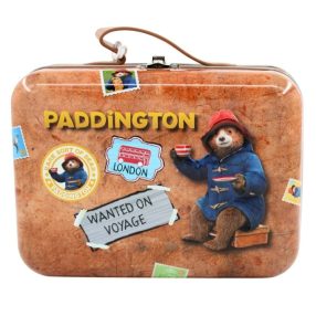   Paddington Suitcase Shortbread&Tea Fémdoboz keksszel és teával 275g