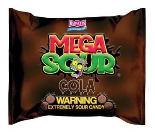 Mega Sour Barnetts Cola Candy 104g