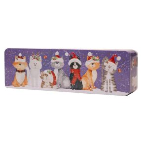 Farmhouse Biscuits Xmas Cats Tin 225g