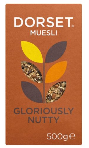 Dorset Muesli Gloriously Nutty Diós müzli hozzáadott cukor nélkül 500g