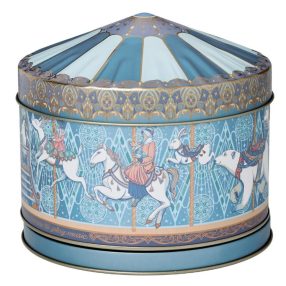   Churchill's Carousel Winter Musical Vajas keksz fémdobozban 150g