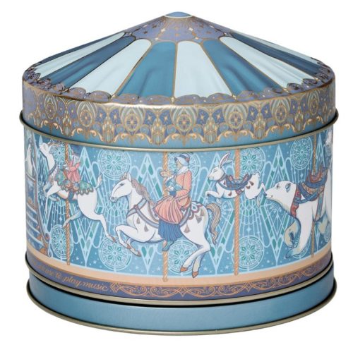 Churchill's Carousel Winter Musical Vajas keksz fémdobozban 150g