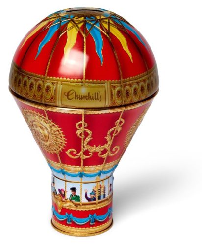 Churchill's Hot Air Ballon Csokoládés fudge fémdobozban 150g