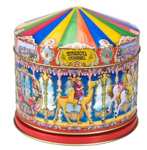 Churchill's Carousel Musical Vaníliás Fudge (vajkaramella) fémdobozban 300g