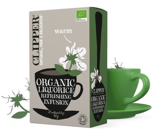 Clipper Organic Liquorice Tea, 20 filter, 40g