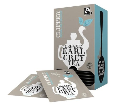 Clipper Earl Grey Fekete tea 25 filter, 62,5g