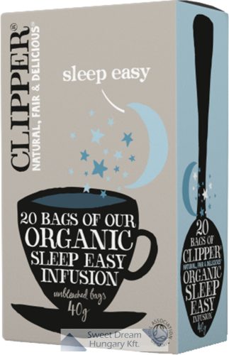 Clipper Sleep Easy Relaxáló bio teakeverék 20 filter 40g