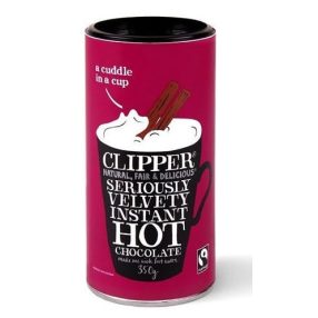   Clipper Instant Hot Chocolate Forró csokoládé italpor 350g