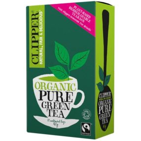 Clipper Organic Pure Green Tea, 20 filter, 40g