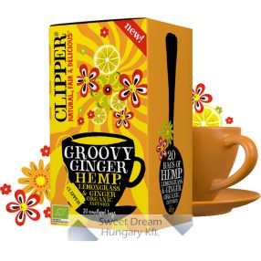 Clipper Groovy Ginger Hemp tea 20 filter, 35g
