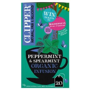 Clipper Peppermint&Spearmint Menta tea 20 filter 34g