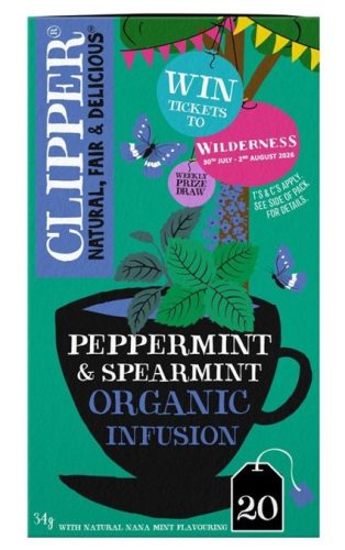 Clipper Peppermint&Spearmint Menta tea 20 filter 34g