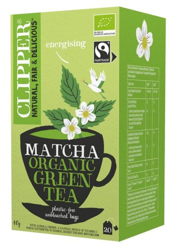 Clipper Matcha Green tea 20 filter 40g