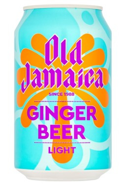 Old Jamaica Ginger Beer Light Gyömbéres, cukormentes szénsavas üdítő édesítőszerrel 330ml