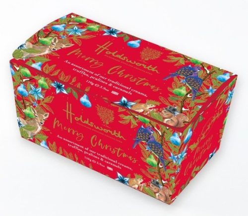 Holdsworth Merry Christmas Ballotin Assortment 110g