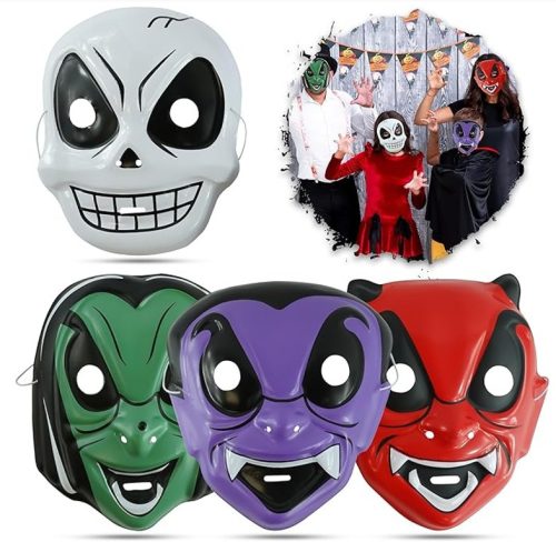 Halloween Maszk, különböző mintával