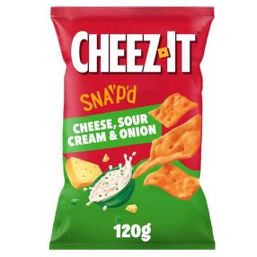 Cheez-It Cheese, Sour Cream & Onion Sajtos keksz 120g