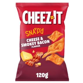 Cheez-It Cheese & Smokey Bacon Sajtos keksz 120g