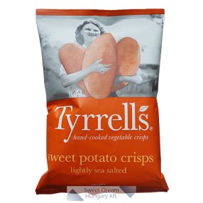 Tyrrell's Édesburgonya chips enyhén sós 125g