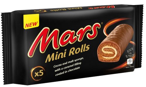 Mars Mini Rolls Piskótatekercs 5db-os csomag, 150g