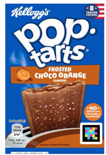Pop-Tarts Frosted Choco Orange 8db-os 384g