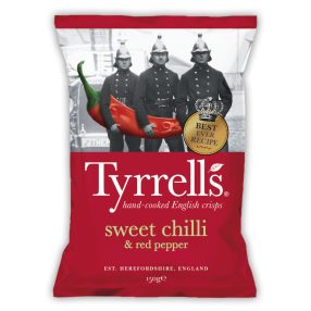   Tyrrell’s Burgonyachips édes chilivel és kaliforniai paprikával 150g