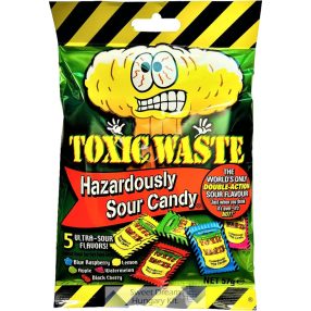 Toxic Waste Hazardously Sour Candy 57g
