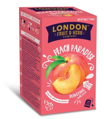 London Fruit&Herb Peach Paradise 20 filter, 40g