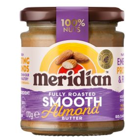   Meridian Smooth Almond Butter, Fully Roasted, Mandulavaj 170g
