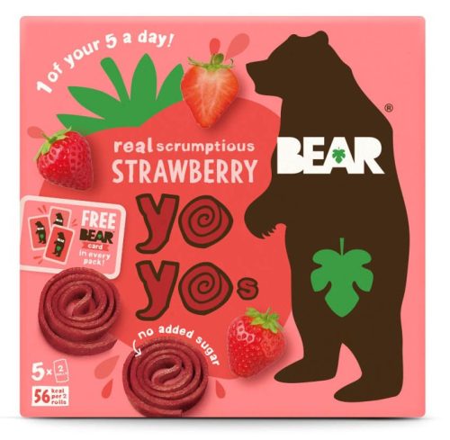 Bear YoYo Strawberry (5x20g) 100g