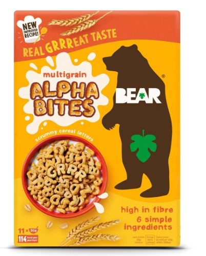 Bear Alphabites Multigrain Gabonapehely 350g
