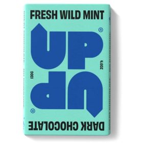 UP UP Fresh Wild Mint Dark Chocolate Étcsokoládé 120g