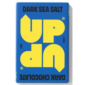 UP UP Dark Sea Salt Chocolate Étcsokoládé 120g