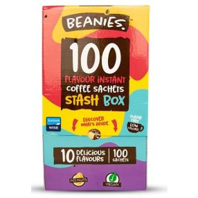 Beanies Ízesített instant kávé válogatás 100db 200g