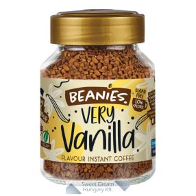   Beanies Very Vanilla Vaníliás ízesítésű  azonnal oldódó kávé 50g