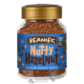   Beanies Nutty Hazelnut Mogyorós ízesítésű  azonnal oldódó kávé 50g