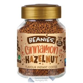   Beanies Cinnamon Hazelnut Fahéj-mogyoró ízesítésű azonnal oldódó kávé 50g