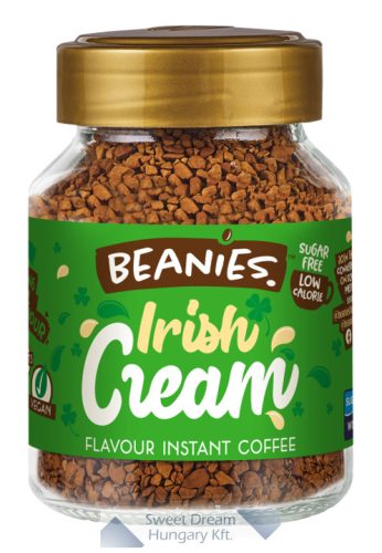 Beanies Irish Cream Ír krémlikőr ízesítésű azonnal oldódó kávé 50g