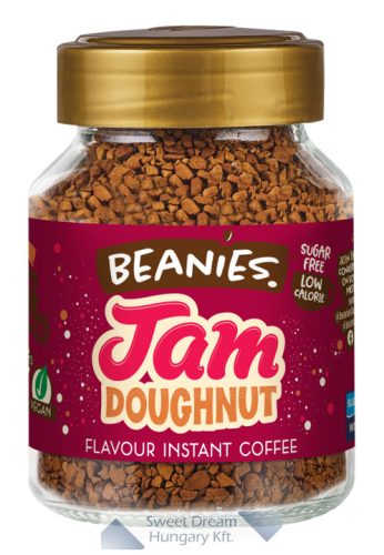 Beanies Jam Doughnut Lekváros fánk Ízesített instant kávé 50g