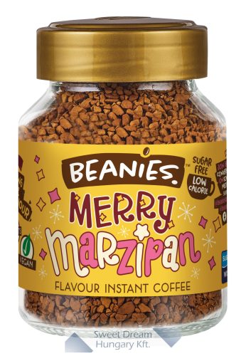 Beanies Merry Marzipan ízesítésű azonnal oldódó kávé 50g